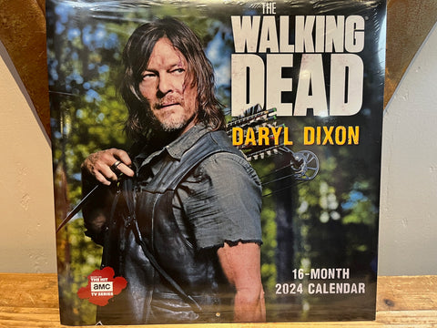 The Walking Dead Calendar Daryl Dixon 2024