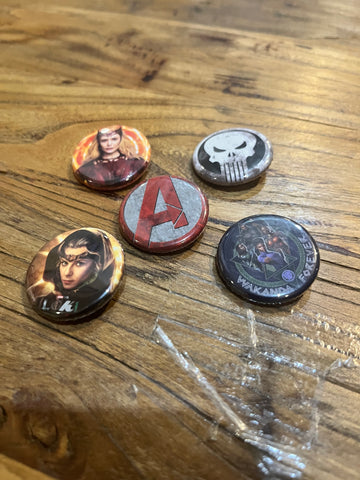 Small Button - Marvel