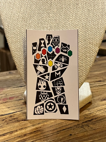 Infinity Gaunlet Sticker