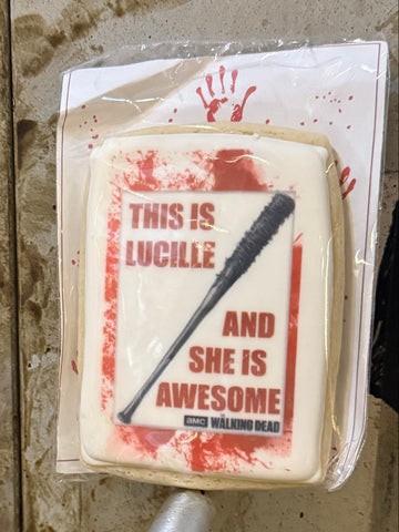 Lucille is Awesome Cookie