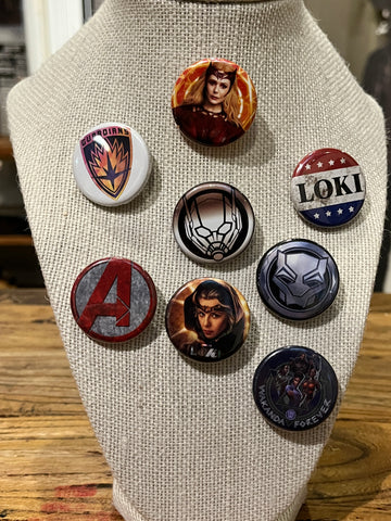 Small Button - Marvel