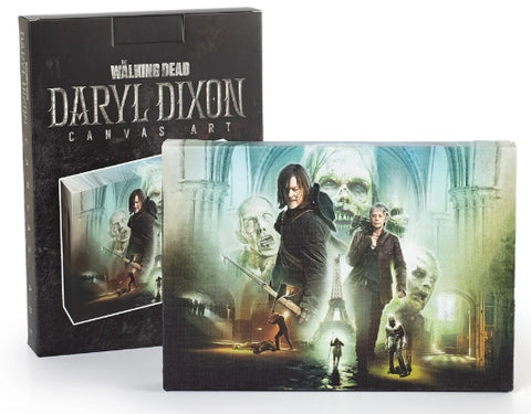 Daryl Dixon Book of Carol Canvas Art