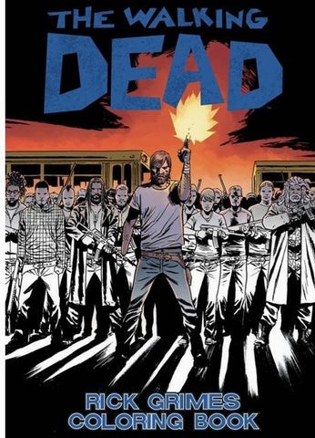 The Walking Dead Adult Coloring Book