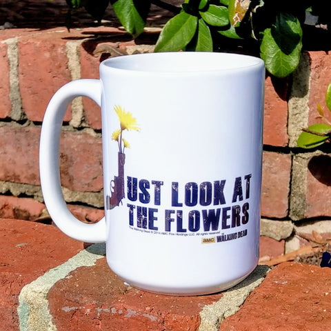 Just Look at the Flowers Mug